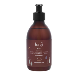 Hagi Men - Naturalny Szampon do brody i wąsów Whisky Barber 300ml