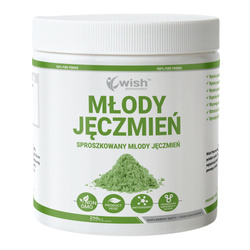 Wish Młody Jęczmień wsparcie w oczyszenie organizmu 250 g