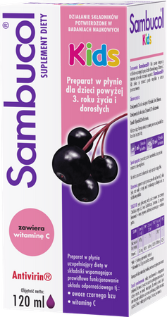 Sambucol Kids płyn 120 ml