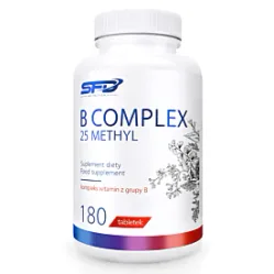 SFD B Complex 25 Methyl Kompleks Witamin B - 180 kaps.