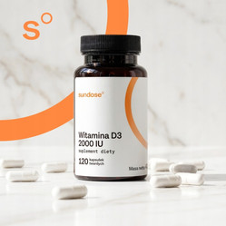 Sundose WITAMINA D3 2000 IU - 120 szt.