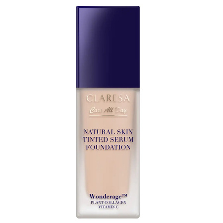 Natural Skin Tinted Serum Foundation podkład-serum z naturalnym wykończeniem 1C Light Cool 32ml