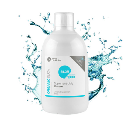 Invex Remedies Silor ORGANIC 1000 - suplement diety z krzemem 500 ml