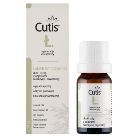 Cutis Ł - lakier do paznokci + CBD 10 ml