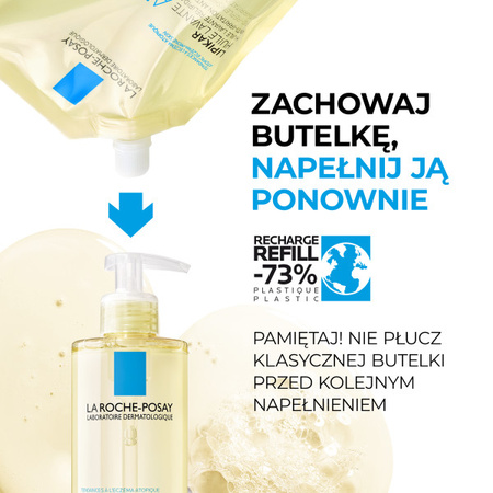 La Roche Posay Lipikar Oil Ap+ 400ml Refill