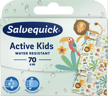 Salvequick Active Kids plaster 70 cm
