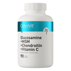 OstroVit Glukozamina + MSM + Chondroityna + Witamina C 90 tabl.