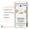 Pharmaceris F Coverage-Correction delikatny fluid intensywnie kryjący SPF 20 02 sand (piaskowy) 30 ml