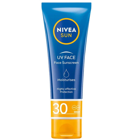 Sun nawilżający krem przeciwsłoneczny do twarzy z wysoką ochroną SPF30 50ml