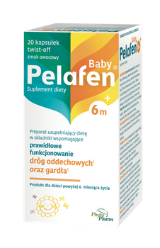Pelafen Baby 6m+ 20 kapsułek