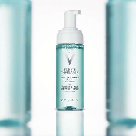 Vichy Purete Thermale oczyszczająca pianka przywracająca blask 150 ml