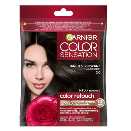 Color Sensation Color Retouch szampon koloryzujący 2.0 Jasna Czerń