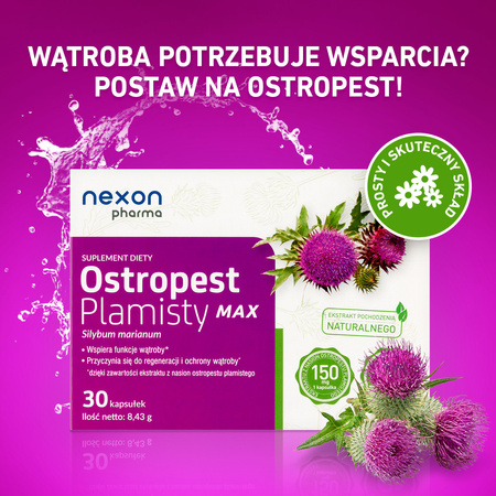 Nexon Ostropest Plamisty Max 30 kaps.