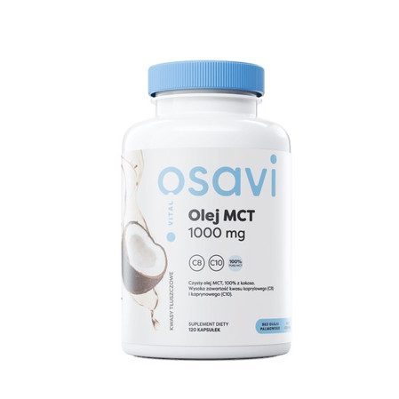 Olej MCT 1000 mg (120 kaps.)