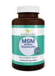 Medverita MSM 500 mg 120 kaps.