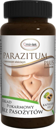 Mirlek Parazitum Plus Przeciw Pasożytom 60 Kaps.