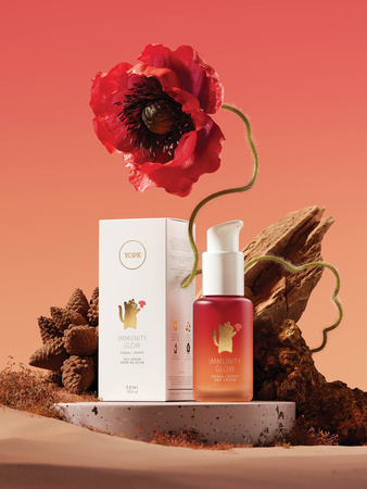 Yope - Immunity Glow krem do twarzy na dzień Chaga + Mak 50ml