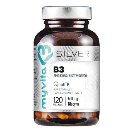 Myvita Silver Pure Witamina B3 16 mg 120