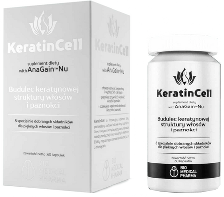 Bio Medical Pharma Keratincell 60 K piękne włosy