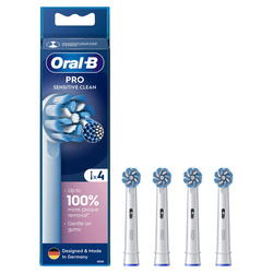 ORAL-B BRAUN KOŃCÓWKI EB60-4 SENSITIVE CLEAN "PRO"