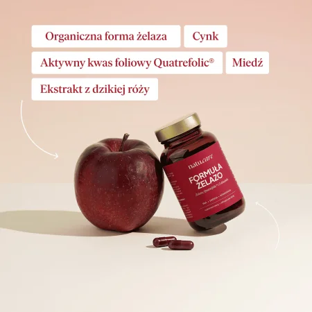 Natu.Care Formuła Żelazo 60 kaps.