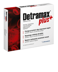 Detramax Plus na wsparcie układu żylnego 60 tabl.