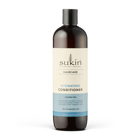 Sukin, Odżywka nawilżająca do włosów suchych i normalnych Hydrating Conditioner, 500ml