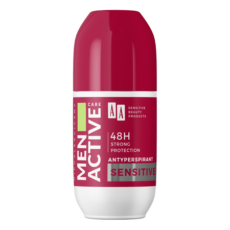 AA Men Active Care Dezodorant antyperspirant roll-on Sensitive 50ml