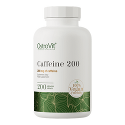 OstroVit Kofeina 200 mg VEGE 200 tabletek