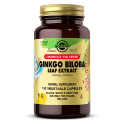 Solgar Ginkgo Biloba Leaf Extract 180 kaps.