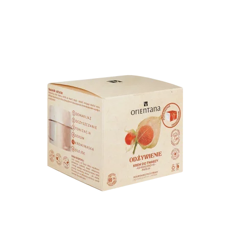 Orientana - Odżywczy krem do twarzy, Ashwagandha 40ml