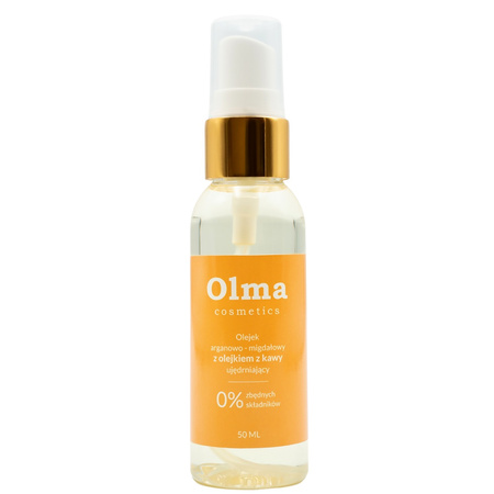 Olma Comsetics Olejek arganowo - migdałowy z olejkiem z kawy - Ujędrniający 50 ml