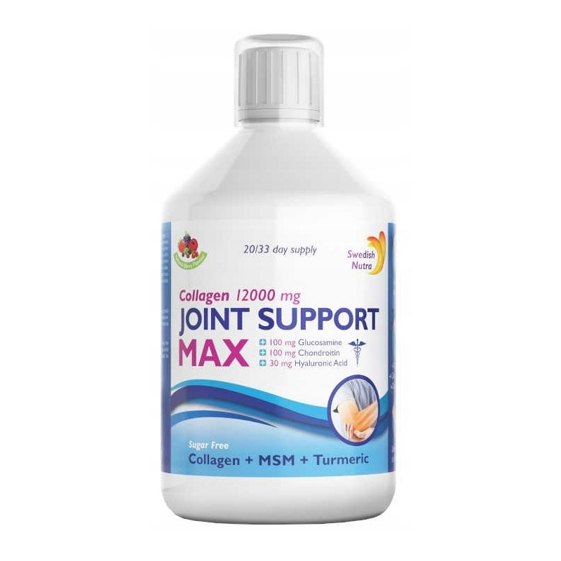 Коллаген Swedish Nutra Joint Support MAX 12000 мг, для суставов, жидкий, 500 мл