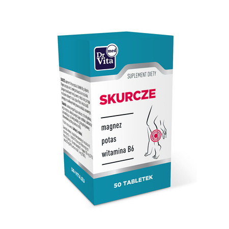 Dr Vita − Skurcze Magnez + Potas + Witamina B6 − 50 tabl.