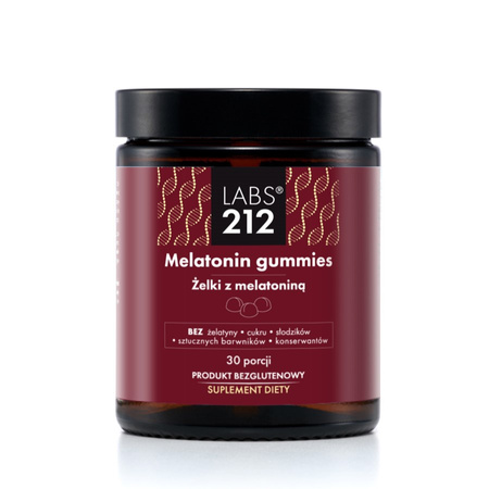 Labs212 Melatonin - Żelki z melatoniną (30 żelek)