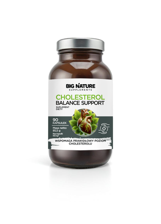 Big Nature Cholesterol Balance Support 90 kaps.