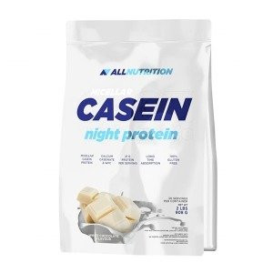 Allnutrition - Casein night protein white chocolate - 908 g
