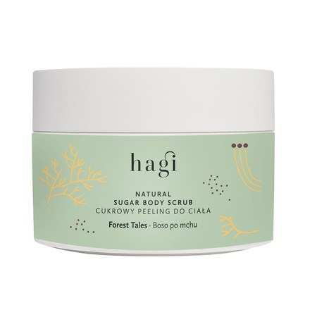 Hagi Peeling cukrowy do ciała Boso po mchu 200g