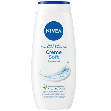 Nivea Cream Shower Kremowy żel pod prysznic z olejkiem migdałowym Creme Soft  250ml