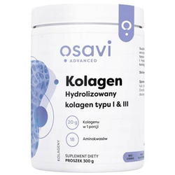 Osavi Kolagen hydrolizowany typu I i III - 300 g