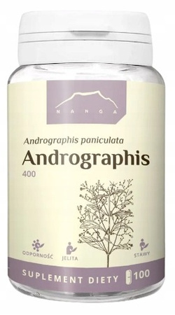 Nanga Andrographis 400 mg 100 kaps.