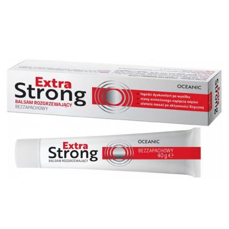 Extrastrong Balsam rozgrzewający (bezzapachowy) 40 g