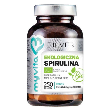 Myvita Silver Spirulina 100% Bio 250 oczyszcznie