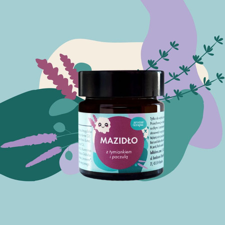 Lullalove, Mazidło z tymiankiem i paczulą, 30 ml