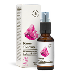 Witamina B9 Forte (Kwas foliowy) - Suplement diety w aerozolu (30 ml)
