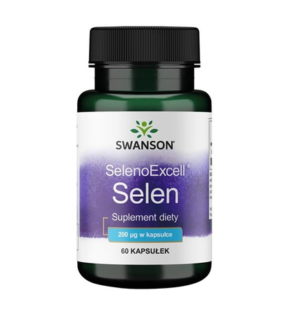 Swanson Selenoexcell Naturalny Selen 200 Mcg 60 K