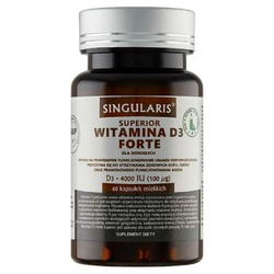 Singularis Superior Witamina D3 Forte 4000IU - 60 kaps.