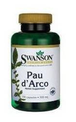 Swanson Pau D'Arco 500 Mg 100 K