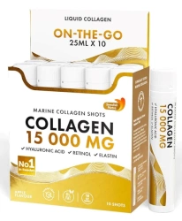 Swedish nutra Marine Collagen 15 000 mg kolagen do picia Shots 25 ml x 10 szt.