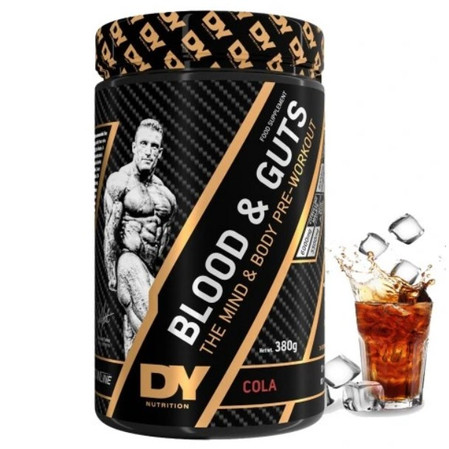 Dorian Yates Blood and Guts Pre-Workout przedtreningówka 380g smak cola